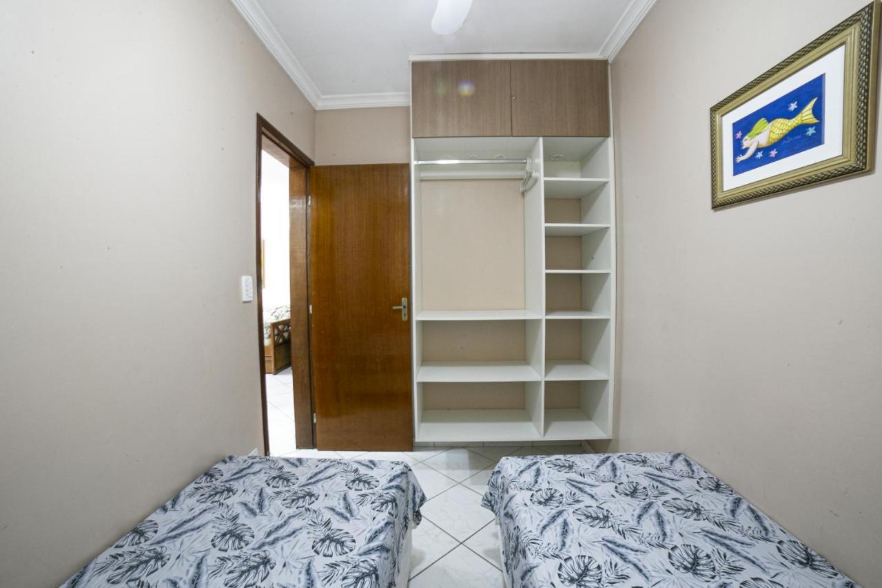 Apto 22E ar condicionado e ventilador, 2 quartos, churrasqueira, elevador e piscina Ubatuba Exterior foto