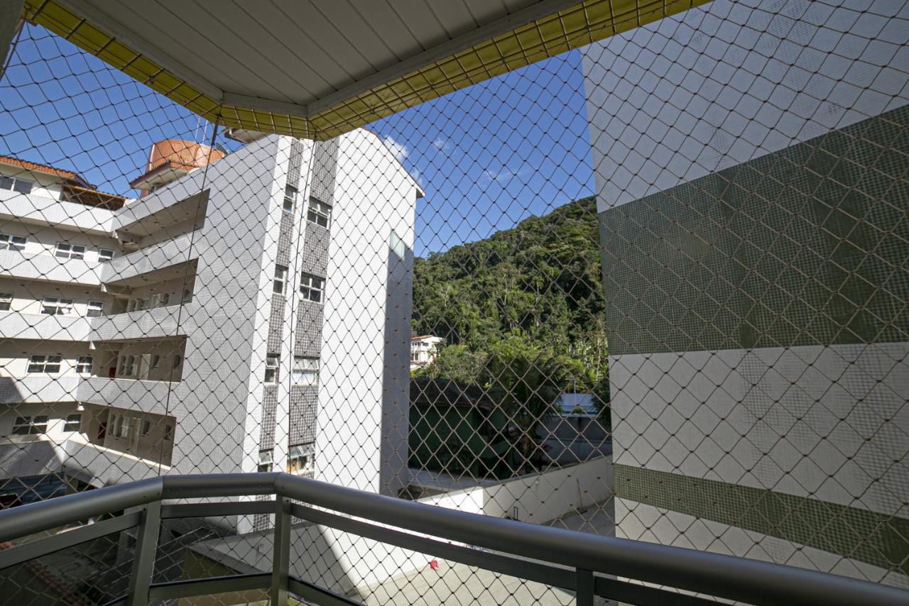 Apto 22E ar condicionado e ventilador, 2 quartos, churrasqueira, elevador e piscina Ubatuba Exterior foto