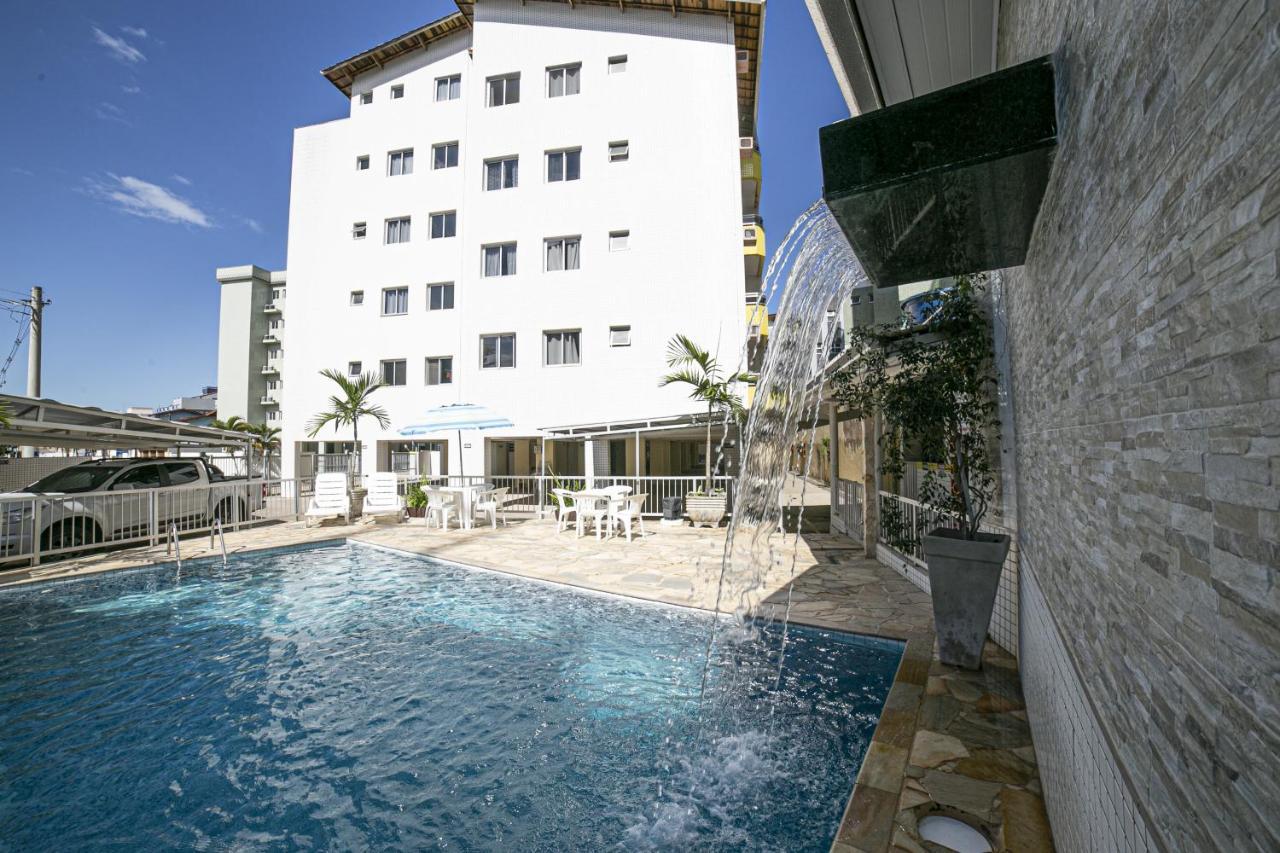 Apto 22E ar condicionado e ventilador, 2 quartos, churrasqueira, elevador e piscina Ubatuba Exterior foto