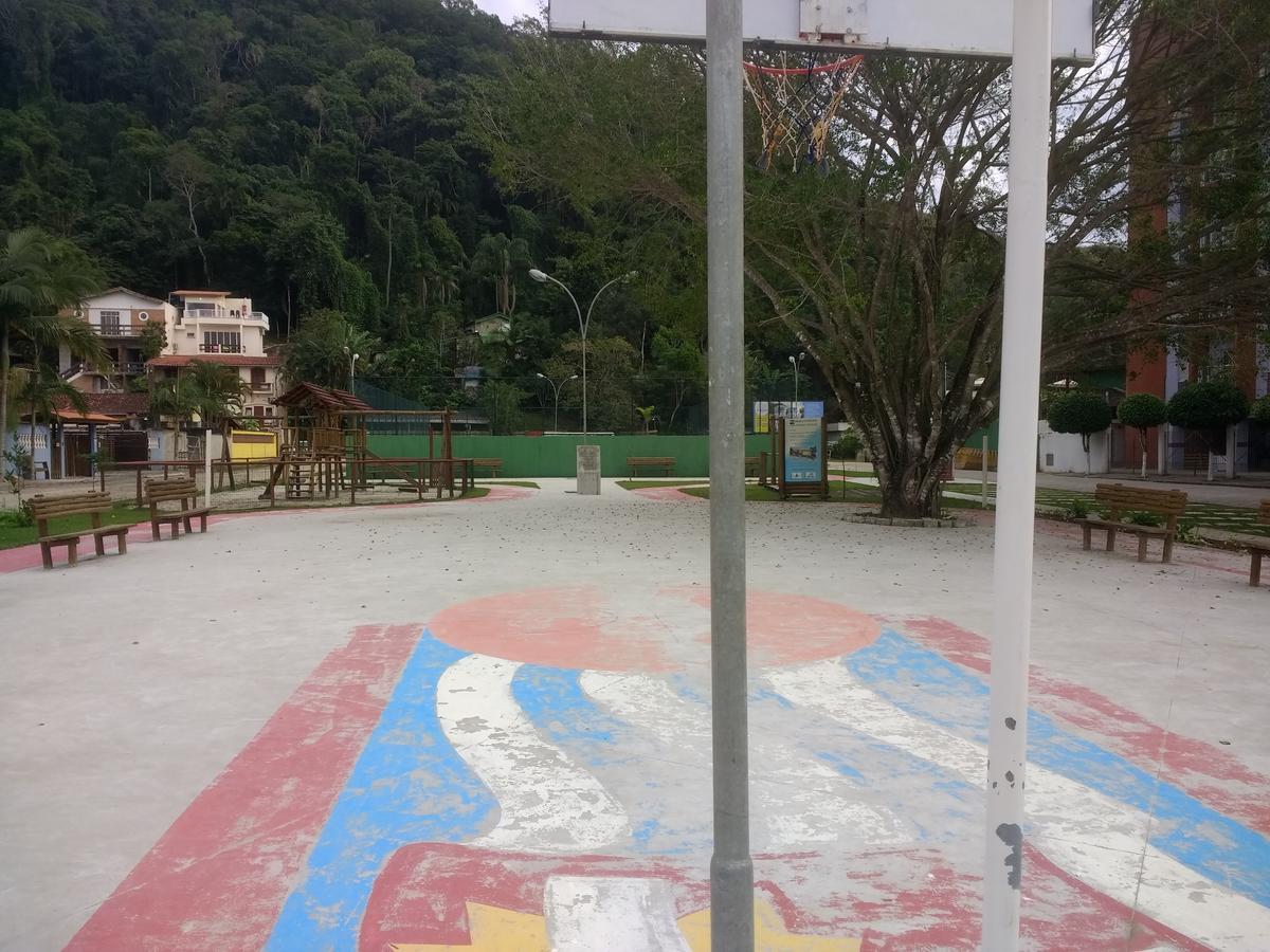Apto 22E ar condicionado e ventilador, 2 quartos, churrasqueira, elevador e piscina Ubatuba Exterior foto