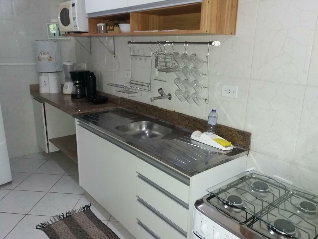 Apto 22E ar condicionado e ventilador, 2 quartos, churrasqueira, elevador e piscina Ubatuba Exterior foto
