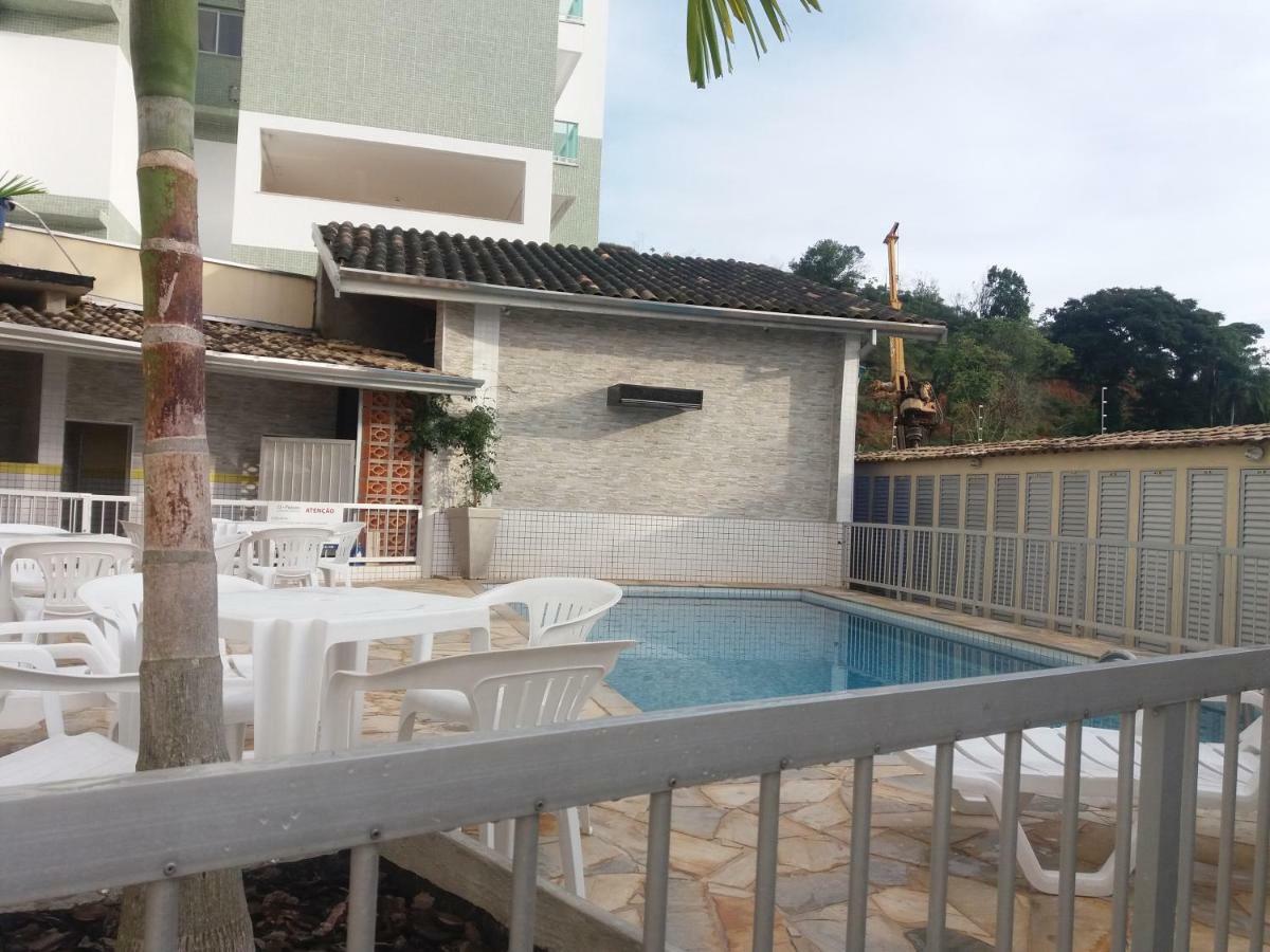 Apto 22E ar condicionado e ventilador, 2 quartos, churrasqueira, elevador e piscina Ubatuba Exterior foto