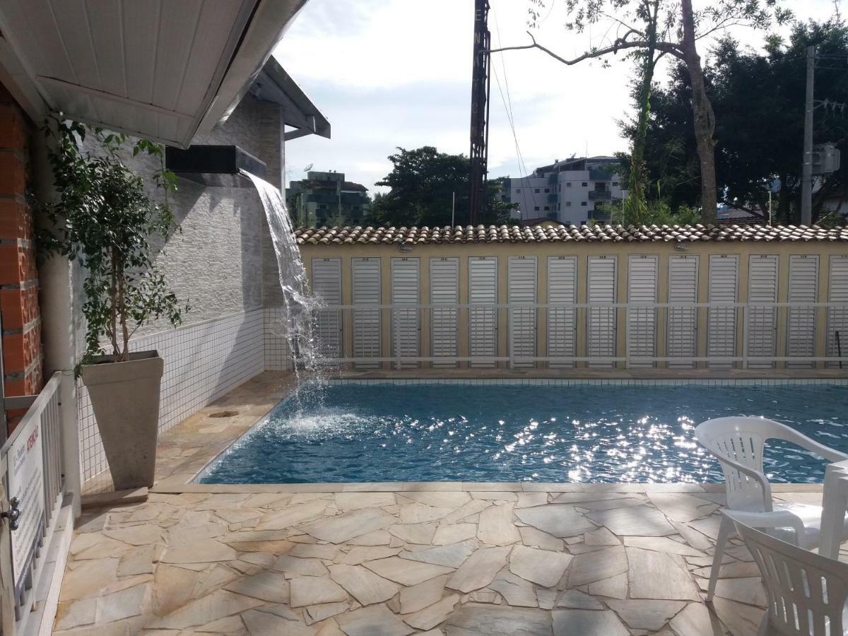 Apto 22E ar condicionado e ventilador, 2 quartos, churrasqueira, elevador e piscina Ubatuba Exterior foto
